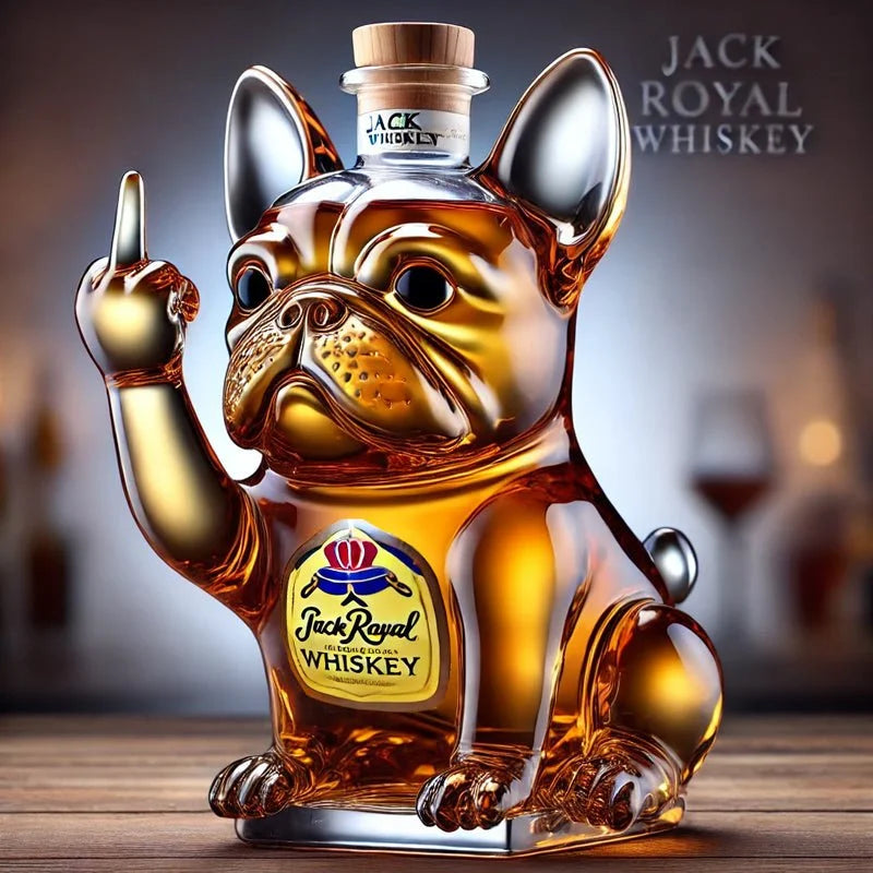 Bulldog Paw Whisky Flaska