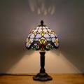CHROMIA | KLASSISK FÄRGRIK TIFFANY-BORDSLAMPA