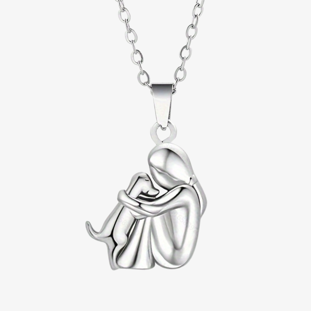 Olivia™ – halsband med hundformat hänge