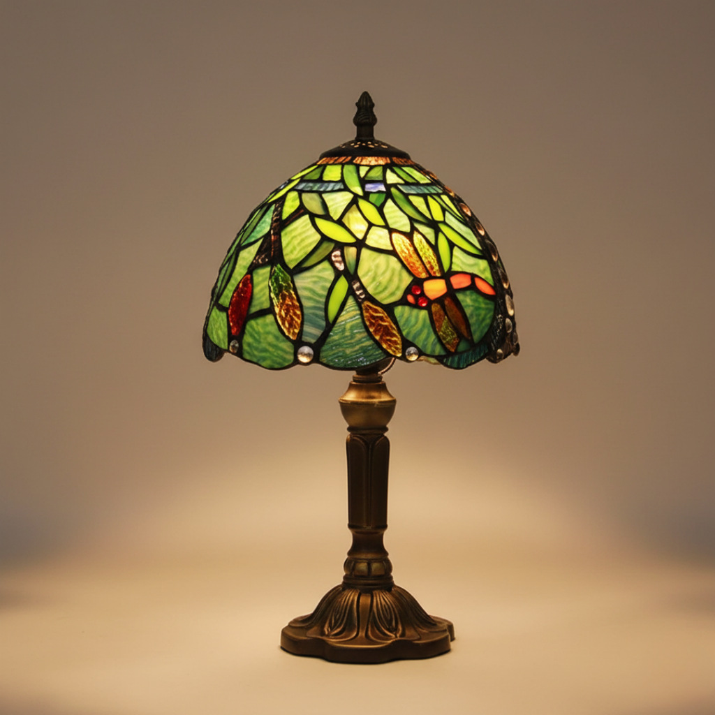 TIFFELLE | ELEGANT TIFFANY-LAMPA I TROLLSLÄNDEFORM