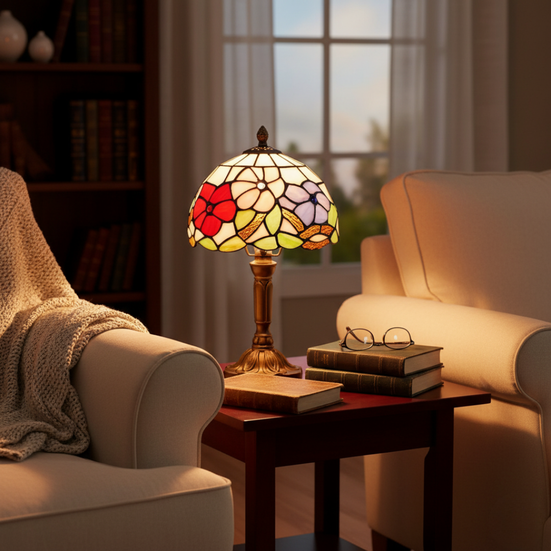 ROSAVIA | FÄRGRIK TIFFANY-LAMPA
