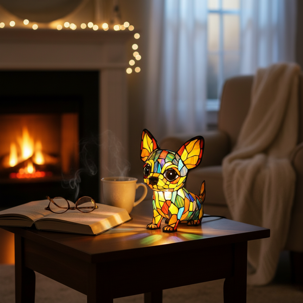 Charming Chihuahua Pendant Lamp