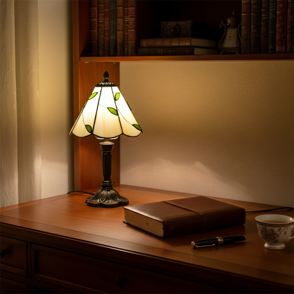 LEAFORA | RETRO TIFFANY-LAMPA I BLADFORM