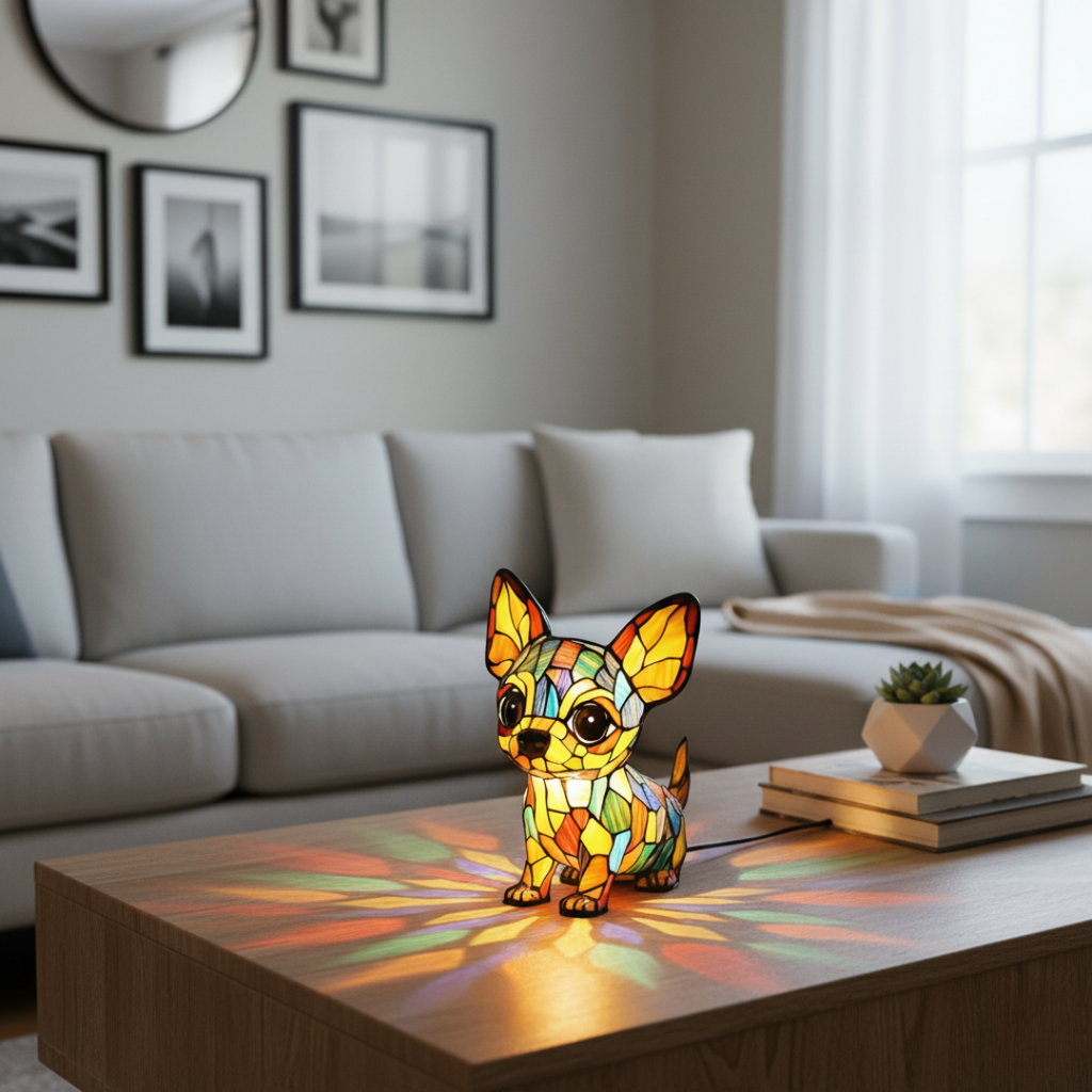 Charming Chihuahua Pendant Lamp