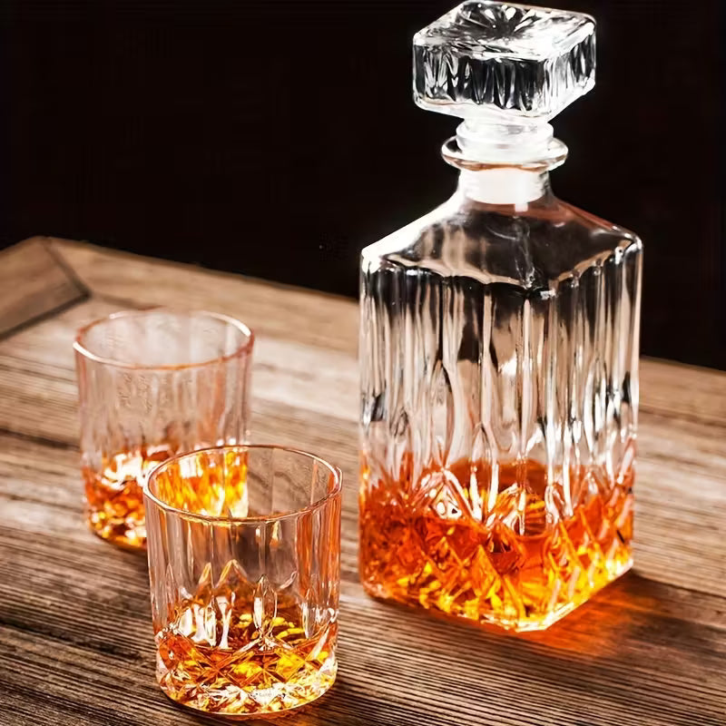 Whisky Flaska and Glasses Set (Premium)