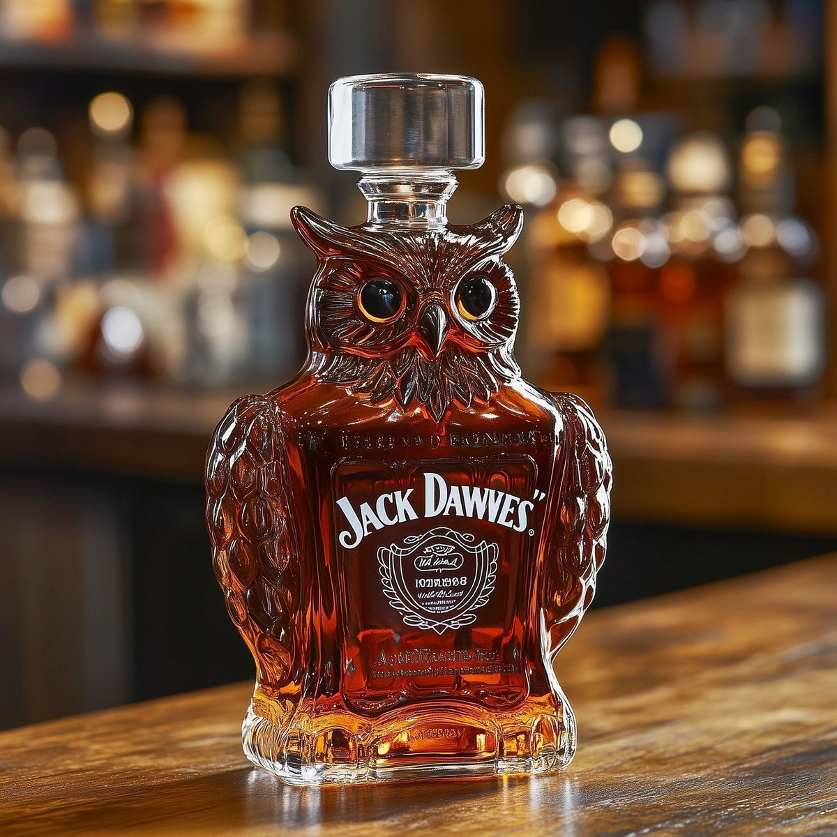 Owl Whisky Flaska
