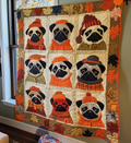 Adorable Pugs Blanket