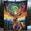 Aurora Antlers Blanket