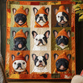 Autumn Frenchie Blanket