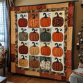 Autumn Pumpkins Blanket