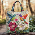 Quilted Hummingbird Tygkasse
