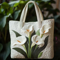 Quilted Vit Calla Lily Handbag