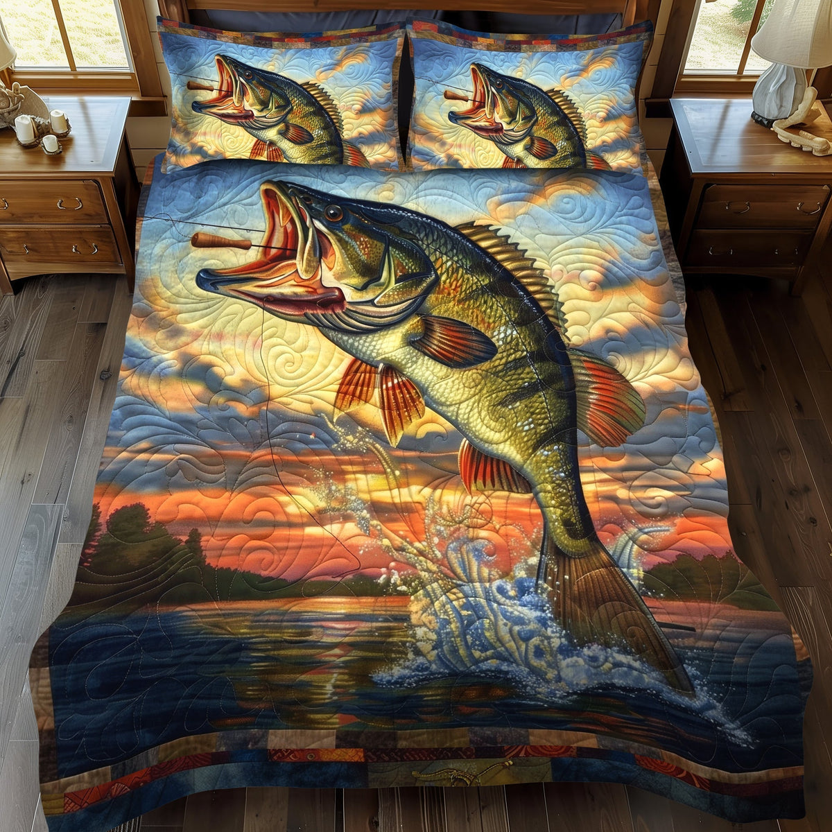 Bass Breakout 3-Piece Bedding Set
