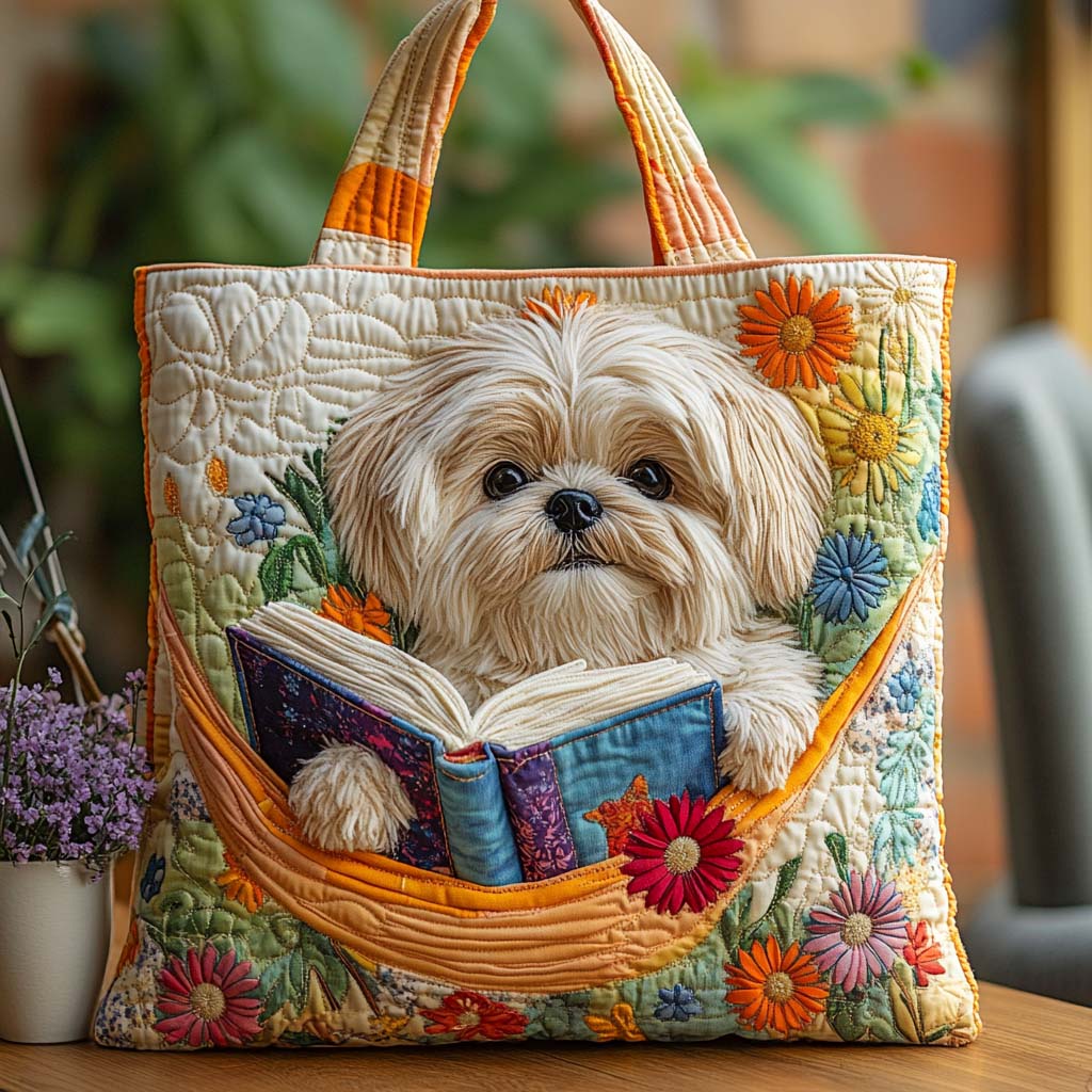 Shih Tzu Tygkasse