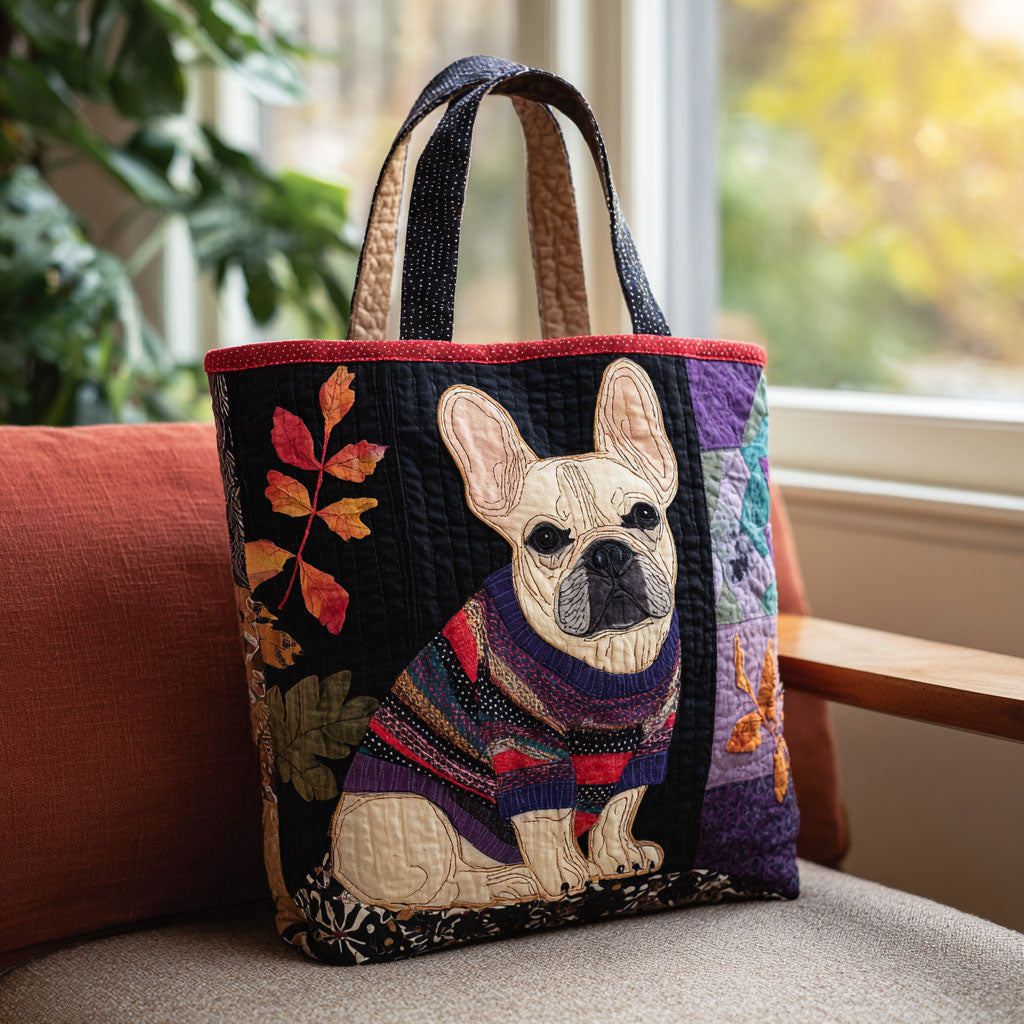 Bulldog Whimsy Tygkasse
