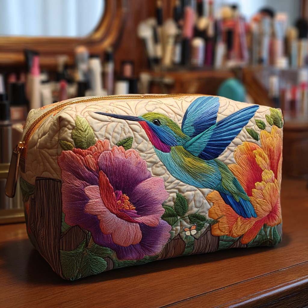Colibri Charm Quiltad sminkväska