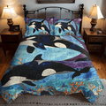 Coral Constellation 3-Piece Bedding Set