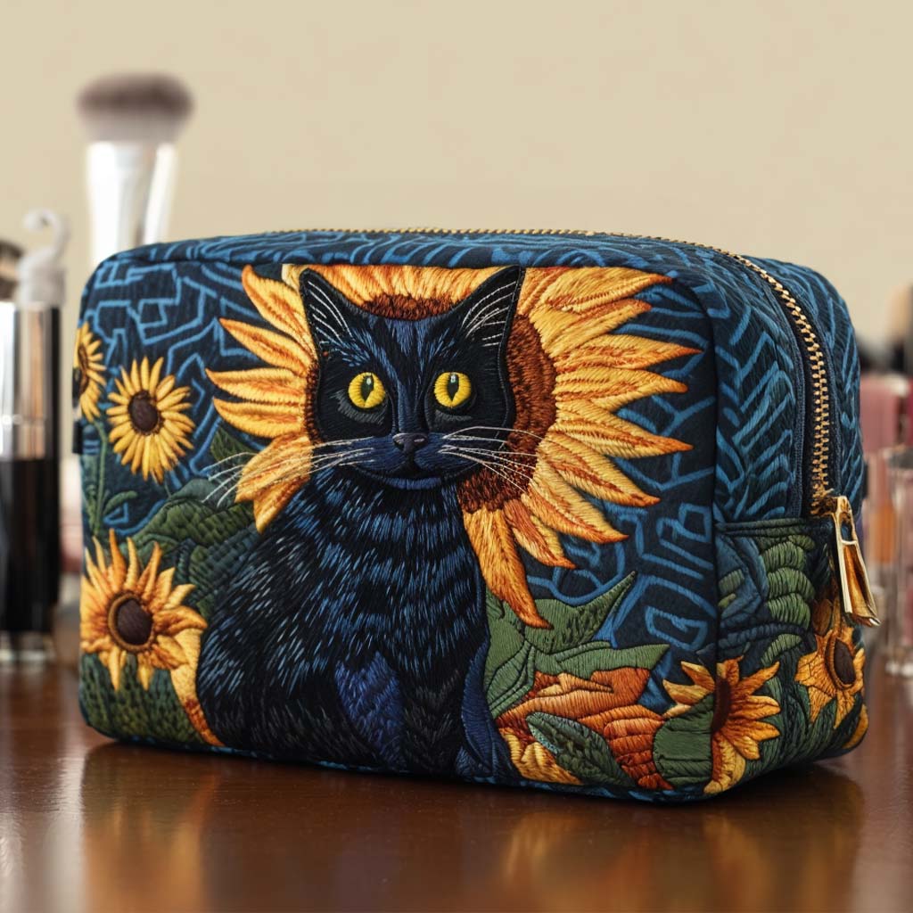 Drömsk Paws Quiltad sminkväska