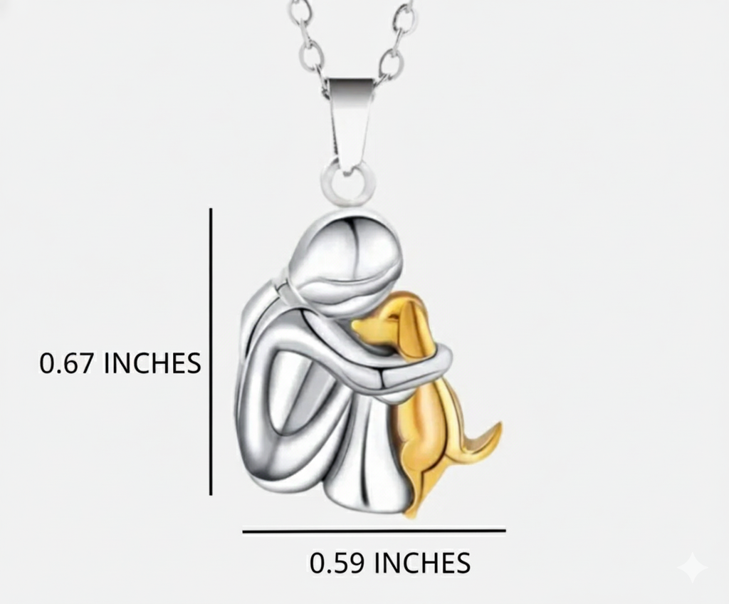 Olivia™ – halsband med hundformat hänge