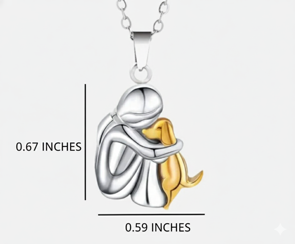 Olivia™ – halsband med hundformat hänge