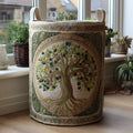Mystic Tree Laundry Basket