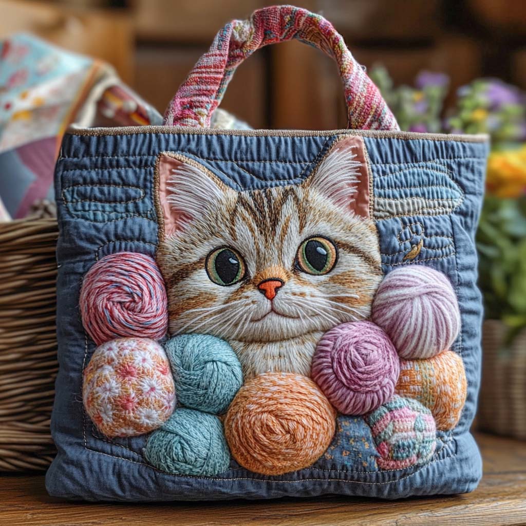 Pastel Paws Tygkasse