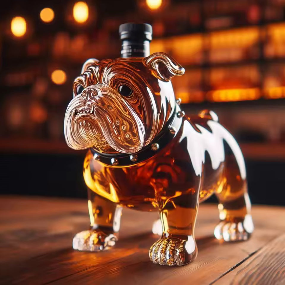 Bulldog Whisky Flaska