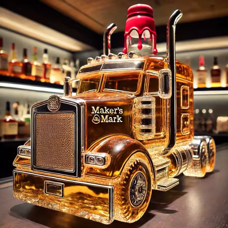 Truck Whisky Flaska