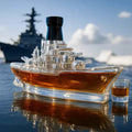 Military Ship Whisky Flaska