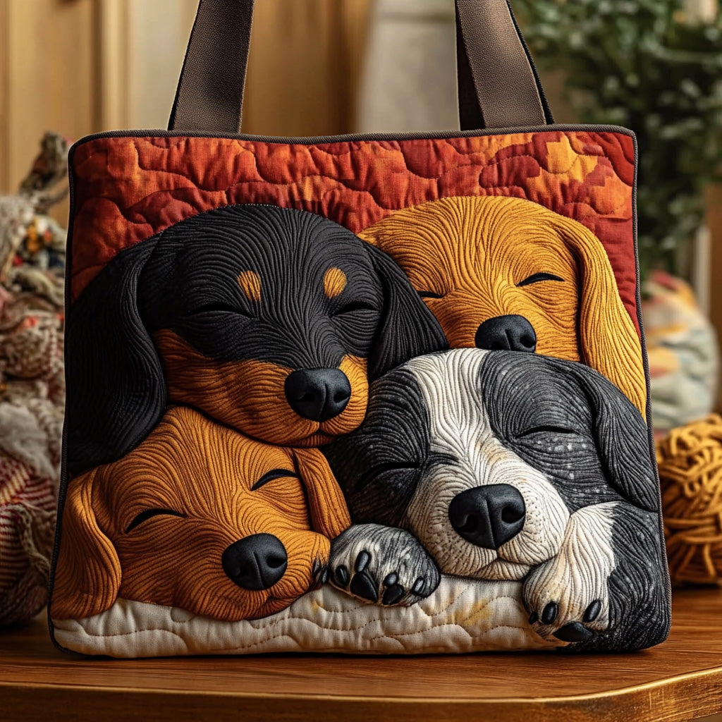 Snuggle Dachshunds Tygkasse