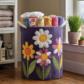 Timeless Blooming Laundry Basket