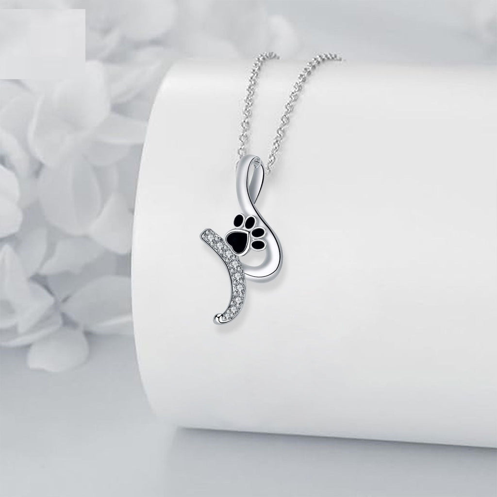 Halsband med tassberlock – trogen vän