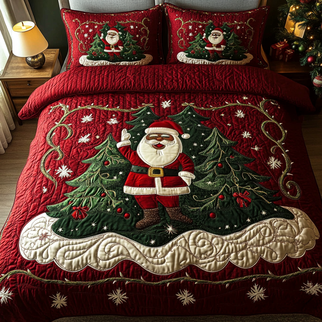 Santa Workshop Wonder V2 3-Piece Bedding Set