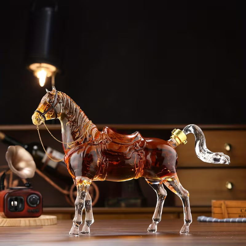 Horse Whisky Flaska
