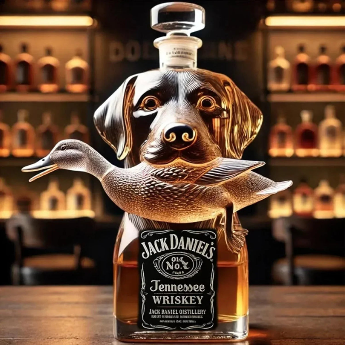 Wild Duck Whisky Flaska