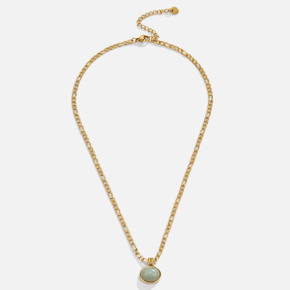 Liza – halsband med jadehänge