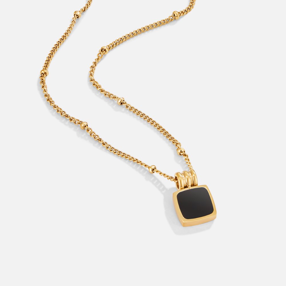 Midnight Chic – elegant halsband