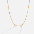 Niyah – elegant guldfärgat halsband